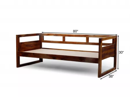Hugo Solid Wood Sofa Cum Bed